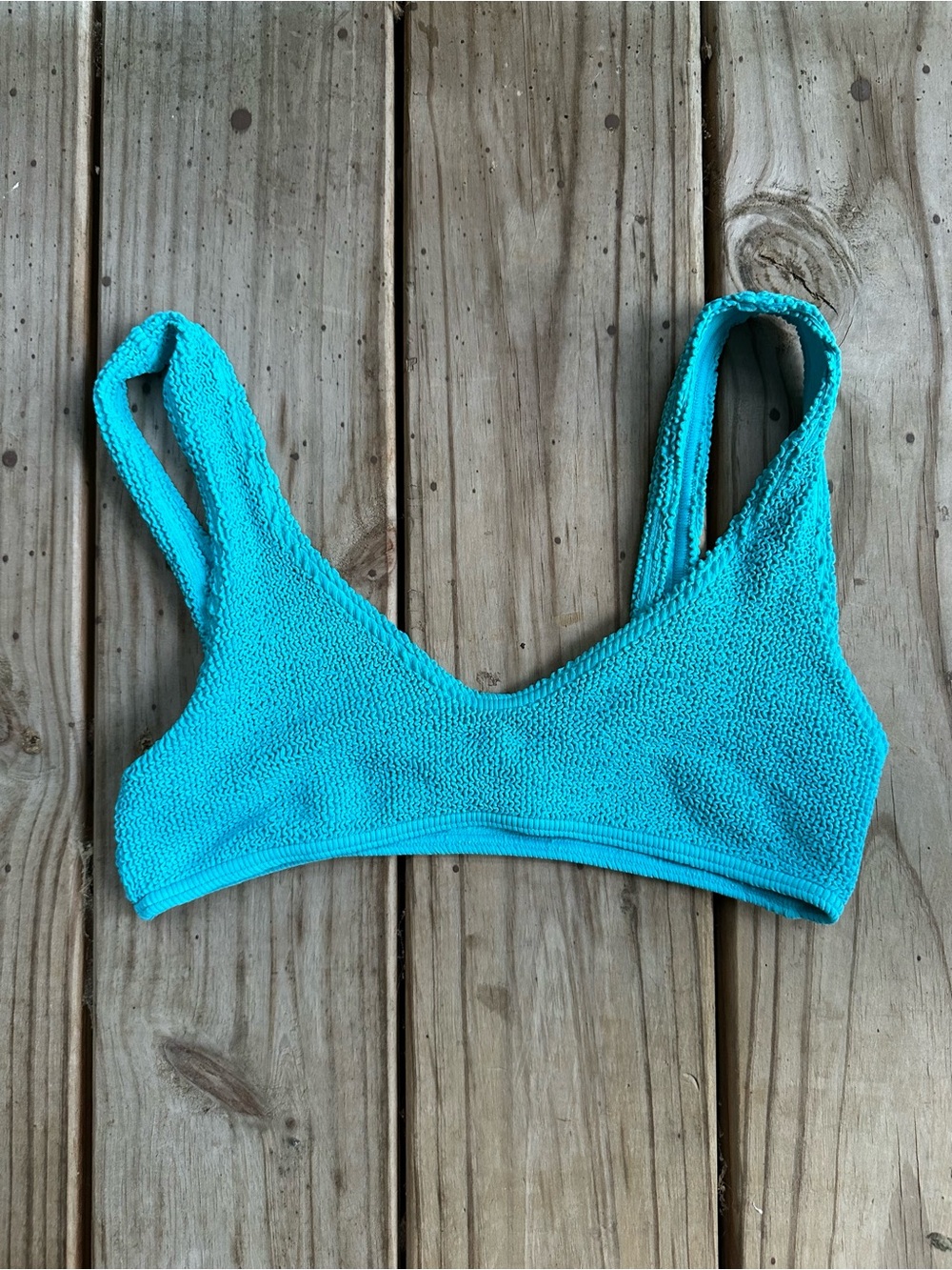 Love and Bikinis Barcelona bikini top Scuba Blue one size - Picture 2 of 5